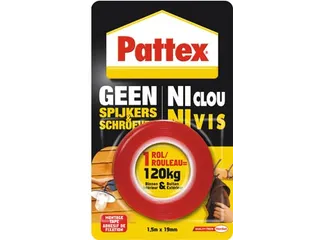 montagetape Geen Spijkers & Schroeven, tot 120kg - 2