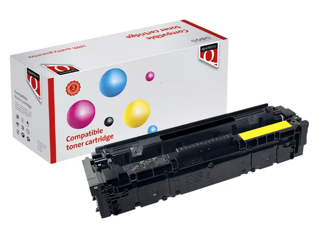 Tonercartridge Quantore alternatief tbv HP CF542X 203X geel HC