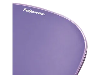 Muismat met polssteun Fellowes Crystals gel transparant paars - 4