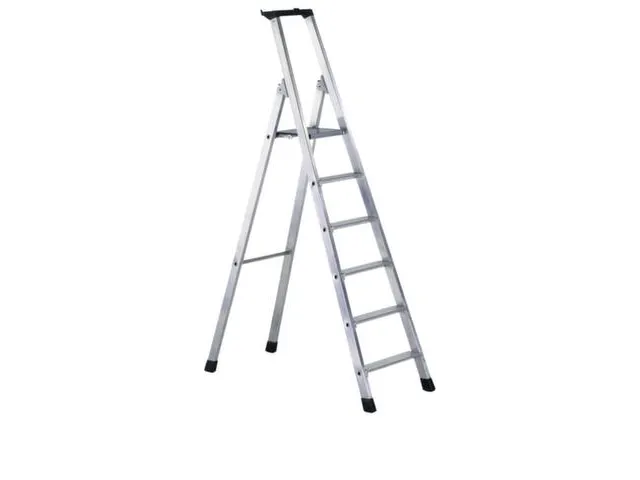 Boktrap Aluminium H 1 26M L 2 32M 6Treden Incl. Platform