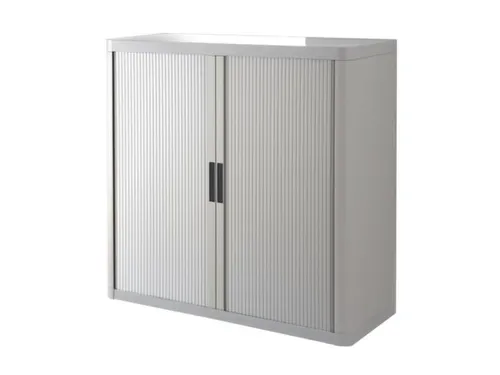 Roldeurkast HxBxD 1040x1100x415mm 2 Oh Grijs