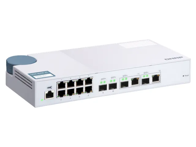 8x RJ45 1GbE, 2x 10GbE SFP+/RJ45 Combo, 2x 10GbE SFP+, Web Managed, 10