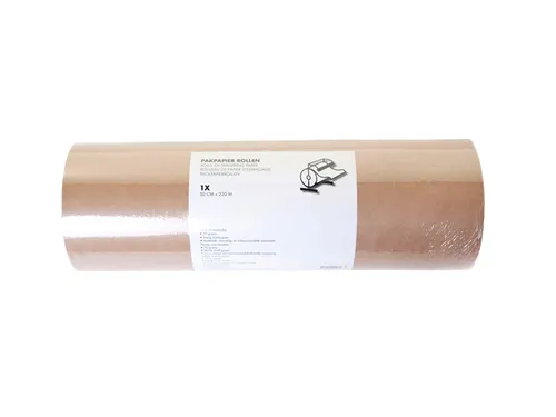 Inpakpapier Rol Budget 70gram 500mmx220m kraft bruin