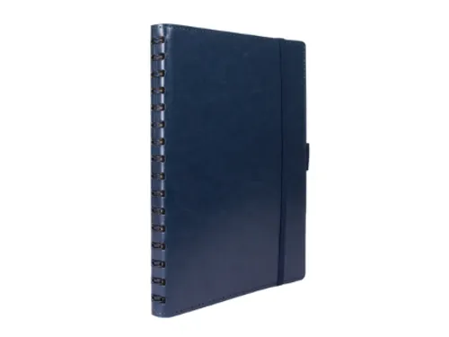 Notitieboek Multo Hannibal A5 kunstleder blauw