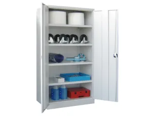 Materiaalkast Staal 1950x1040x630mm Zonder Scheidingswand 4legborden - 1
