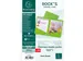 Dossiermap Met Dubbel Tas Rock''s 220 Lime Groen A4 25 Stuks