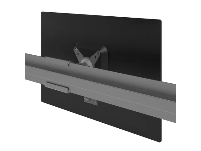 Bras support 1 écran Rail Viewmate Style 132 Argent