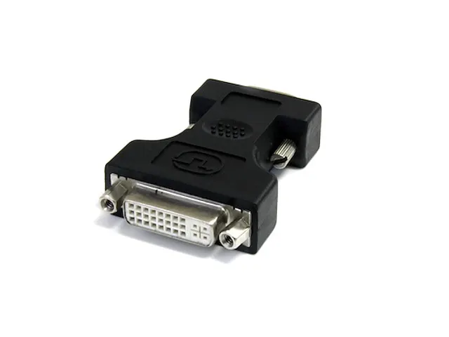 DVI naar VGA Verloopkabel Zwart F/M