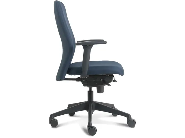 Siège de bureau Ergo approuvé En1335 bleu