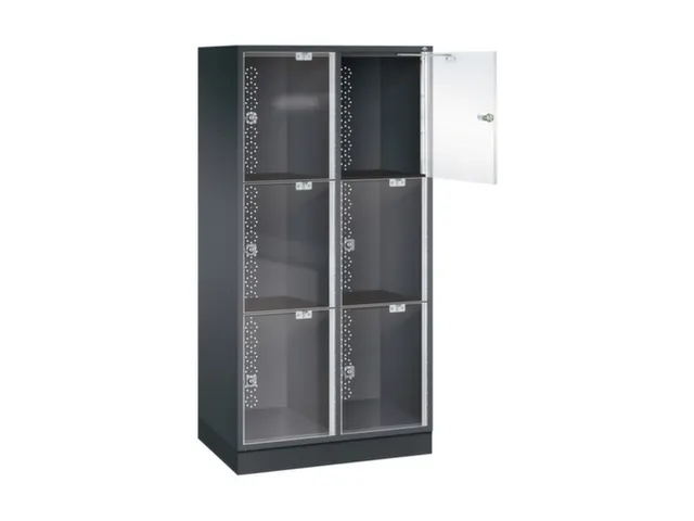 armoire multicases grand volume,HxlxP 1750x820x500mm,2x3compartiments