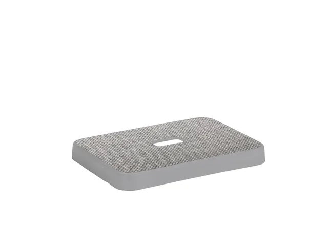 #Deksel Sigma Home 5L Stof lichtgrijs 24x16,5x2,5cm