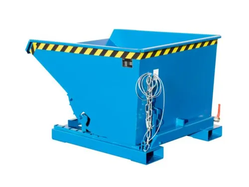 Kiepbak voor spaanders,HxLxB 835x1260x1070mm,0,6m³,draagverm. 1000kg
