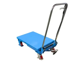 mobiele schaarheftafel,draagverm. 150kg,platform LxB 700x450mm - 2