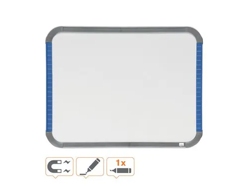 Mini Whiteboard Nobo Q-home Slim Line 22x28cm Wit