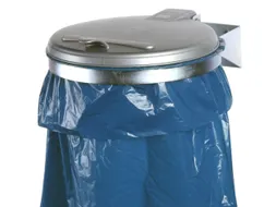 Afvalverzamelaars Wandhouder 400x510mm 120 liter Zak Verzinkt