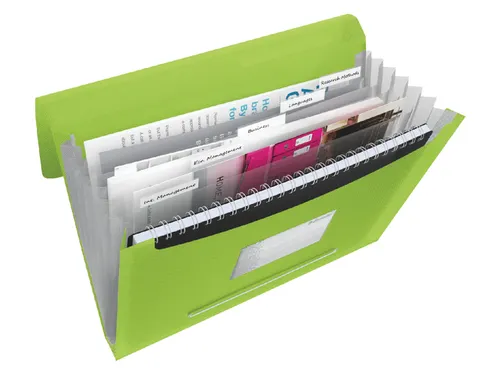 Projectmap Vivida Pp A4 Groen 6 Vaks
