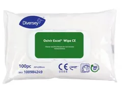 Oxivir Excel Wipes 12x100st reinigings- en desinfectiedoekje