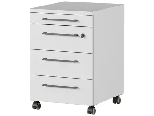 mobiel ladeblok,HxBxD 610x420x400mm,4lade(n),m. beugelgreep