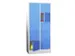 armoire multicases,HxlxP 1850x800x500mm,RAL7035,face avant RAL6011