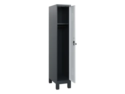 schoollocker,HxBxD 1630x300x500mm,1vak,vak B 300mm,draaigrendel,voeten