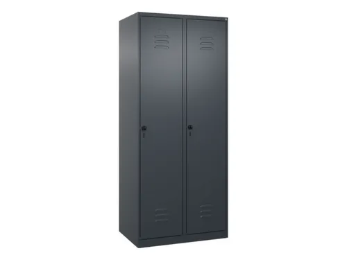 locker voor scheiding van kleding,HxBxD 1850x800x500mm,2vak