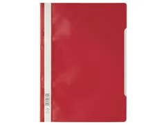 Snelhechter Durable A4 PP rood