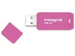 Neon USB 3.0 stick, 16 GB, roze