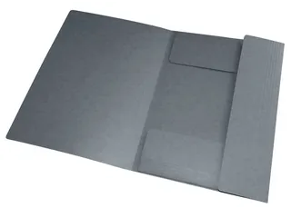 Elastomap Oxford Top File+ A4 grijs - 2