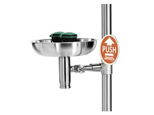 Plens-/Oogdouche,2Sproeikoppen Vast M. Wasbak,75L/Min