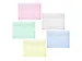 enveloptas rood A4 liggend met stretchplooi en klittenbandsluiting