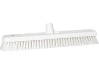 Harde Brede Vloerschrobber Wit - 1