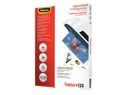 Lamineerhoes Fellowes Superquick A4 125 Micron glanzend