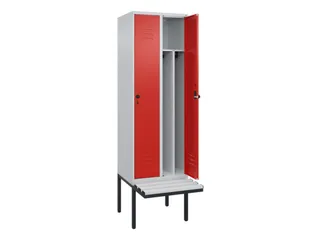 locker voor scheiding van kleding,HxBxD 2120x600x815mm,2vak - 2