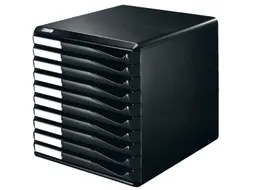 Ladenblok Leitz 5294 10 laden zwart