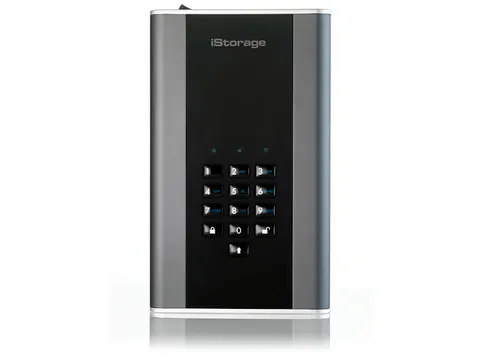 iStorage diskAshur DT2 256-bit 16TB USB 3.1 Harde Schijf