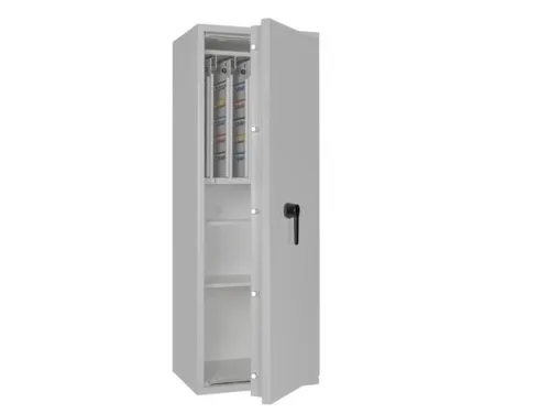sleutelkluis,HxBxD 1400x500x420mm,400haak,legborden,romp RAL7035