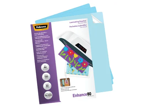 Lamineerhoes Fellowes Zelfklevend A4 80 Micron