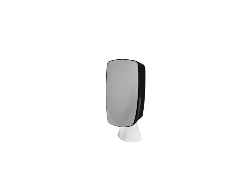 Rvs/kunststof Poetsrolhouder Centerfeed Mini