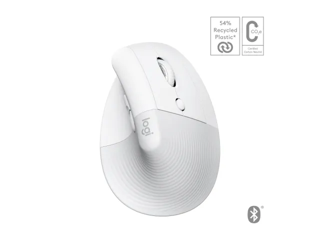 Ergonomische Muis Logitech Lift for Mac Rechtshandig Bluetooth