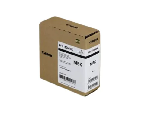 Inktcartridge Canon PFI-110MBK mat zwart