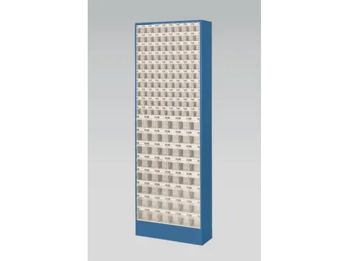 Transparante Magazijnbakken 138Bakken Abs-Kunststof Corpus Ral5007