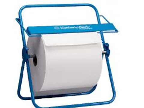 Poetsrol 6146 Dispenser Blauw Tafelmodel of wandmodel