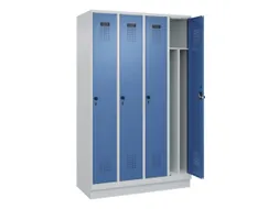 locker voor scheiding van kleding,HxBxD 1950x1200x500mm,4vak