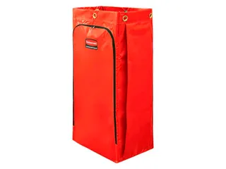 Recyclingzak met universeel symbool Rood - 1
