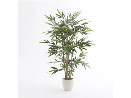 Kunstplant Mica Bamboe in plastic pot 150cm