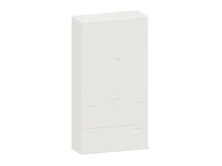 kantoorkast,HxBxD 1920x1000x430mm,decor romp wit,decor front wit - 1