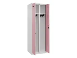 locker voor scheiding van kleding,HxBxD 1850x600x500mm,2vak