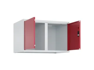 opzetkast,v. locker,2vak.,vak B 400mm,HxBxD 500x800x500mm,vleugeldeur - 2