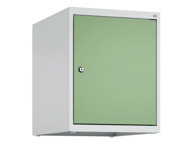 opzetkast,v. locker,1vak.,vak B 400mm,HxBxD 500x400x500mm,cilinderslot