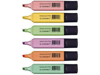 Markeerstift Pastel Assorti 6 Stuks - 2